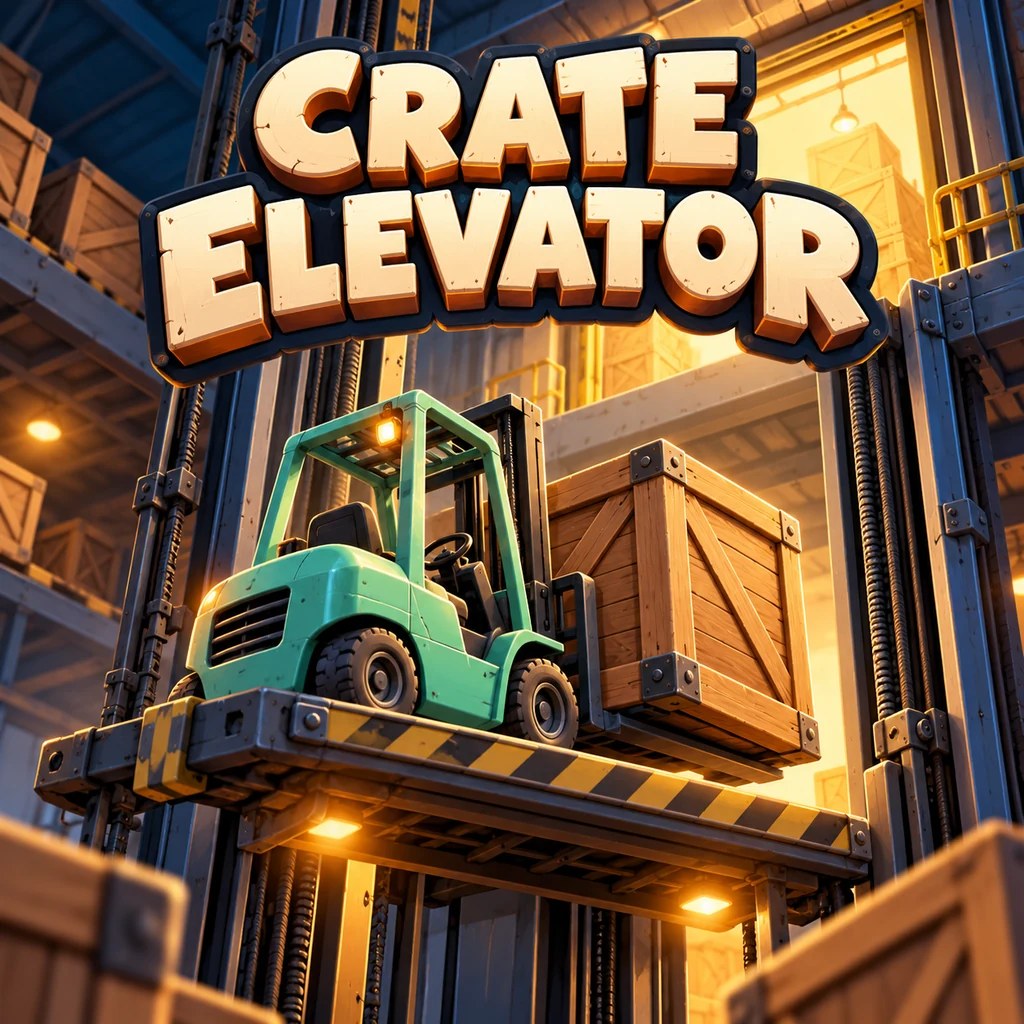 Crate Elevator official stylized promotional cover