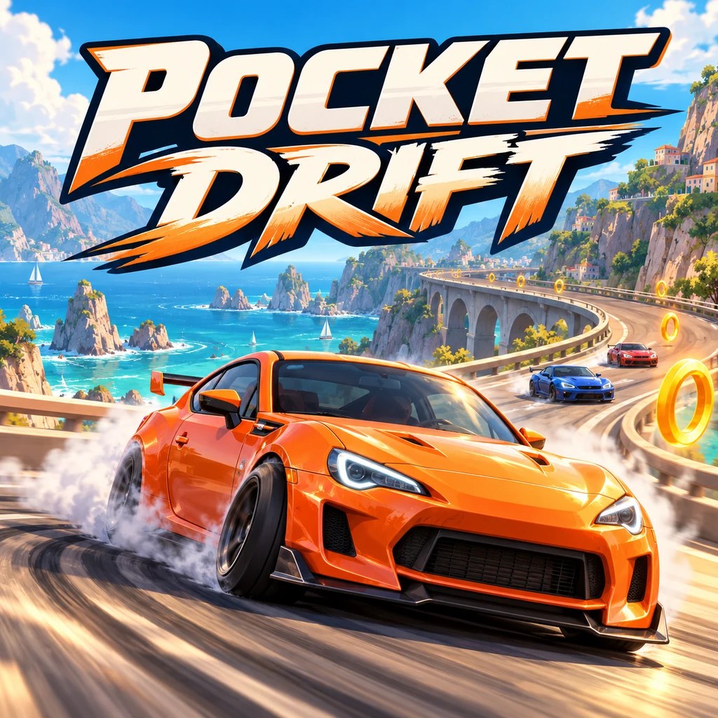 Pocket Drift official stylized promotional cover